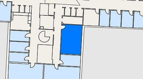 
							Planritning för Kontoret Solna, 1 privata rum, 29 m²
