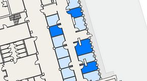 
							Planritning för High Court Börshuset, 4 privata rum, 35 m²