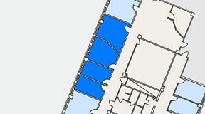 
							Planritning för Växthuset Jägershillgatan, 4 privata rum, 50 m²