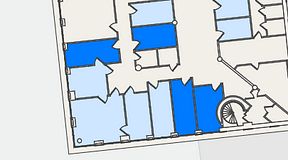 
							Planritning för Mindpark Carlsgatan 12A, 4 privata rum, 54 m²