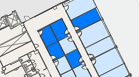 
							Planritning för Convendum Vasagatan 16, 5 privata rum, 56 m²