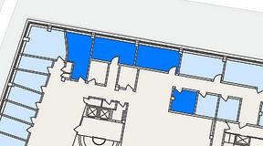 
							Planritning för Arkipelagen Järntorget, 4 privata rum, 58 m²
