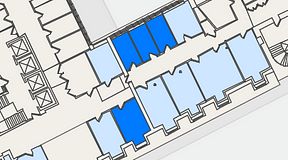 
							Planritning för 7A Posthuset, Vasagatan 28, 4 privata rum, 47 m²