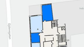 
							Planritning för Quick Office Malmö C, 2 privata rum, 31 m²