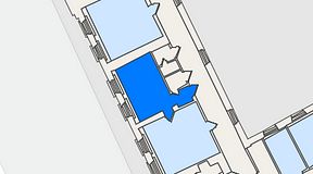 Planritning för 7A Posthuset, Vasagatan 28, 1 privata rum, 25 m²