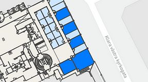
							Planritning för Convendum Vasagatan 16, 5 privata rum, 156 m²
