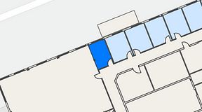 
							Planritning för C/O Mölndal, 1 privata rum, 10 m²
