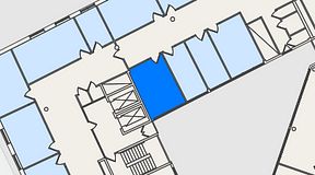 
							Planritning för Convendum Spårvagnshallarna, 1 privata rum, 19 m²