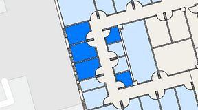 
							Planritning för Regus Lidingö, 5 privata rum, 27 m²