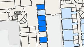 Planritning för Embassy House Lund, 5 privata rum, 55 m²
