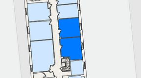 
							Planritning för KG10 Kungsgatan 8, 2 privata rum, 40 m²