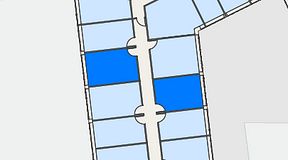 
							Planritning för Regus Rotsunda, 2 privata rum, 38 m²