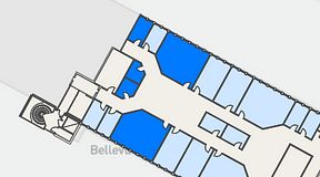 
							Planritning för Växthuset Stensjögatan, 5 privata rum, 97 m²