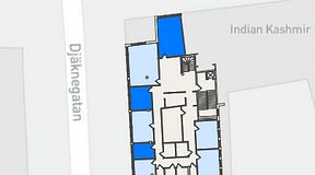 
							Planritning för Quick Office Malmö C, 3 privata rum, 40 m²