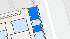 
							Planritning för THE WORKS Medborgarplatsen, 2 privata rum, 33 m²