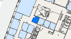 
							Planritning för Regus Östermalmstorg, 1 privata rum, 7 m²