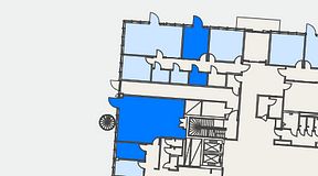 
							Planritning för Embassaden, 4 privata rum, 83 m²