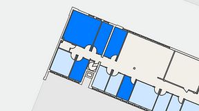 
							Planritning för C/O Tyresö, 5 privata rum, 71 m²