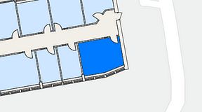 Planritning för Arkipelagen Järnvågen, 1 privata rum, 18 m²