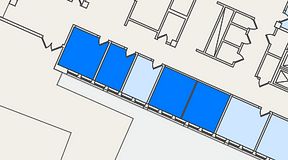 
							Planritning för Sanna Office Hub, 4 privata rum, 62 m²