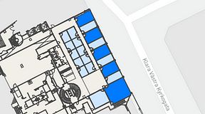 
							Planritning för Convendum Vasagatan 16, 5 privata rum, 148 m²