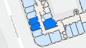 
							Planritning för Regus Adelgatan 21, 3 privata rum, 32 m²