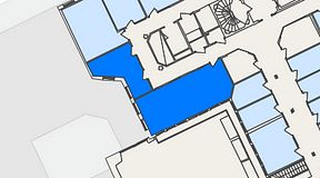 
							Planritning för iOffice Kungsgatan 60, 2 privata rum, 55 m²