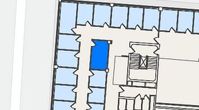 
							Planritning för Kungsholmens Kontorshotell Warfvinges väg, 1 privata rum, 12 m²