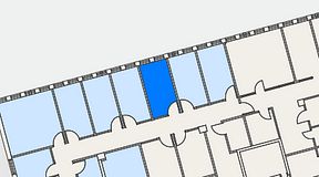 Planritning för Regus Lidingö, 1 privata rum, 10 m²