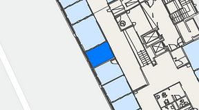 
							Planritning för Convendum Västra Järnvägsgatan 3, 1 privata rum, 10 m²