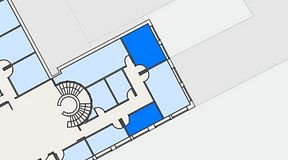 
							Planritning för Regus Kalmar, 2 privata rum, 20 m²