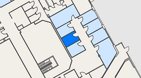 
							Planritning för Genetor Helsingborg C, 1 privata rum, 9 m²