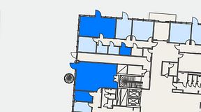 Planritning för Embassaden, 4 privata rum, 103 m²