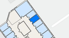 
							Planritning för THE WORKS Slakthusområdet, 1 privata rum, 9 m²