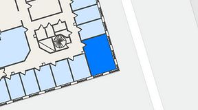 
							Planritning för Regus Odinsgatan 13, 1 privata rum, 25 m²