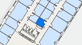
							Planritning för Convendum Sundbyberg, 1 privata rum, 8 m²