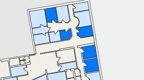 
							Planritning för Växthuset Vasatorpsvägen, 5 privata rum, 65 m²