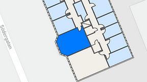 
							Planritning för Regus Helsingborg Södergatan, 1 privata rum, 33 m²