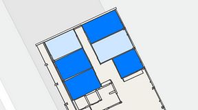 
							Planritning för Convendum Vegagatan 14, 4 privata rum, 66 m²
