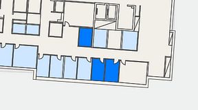 
							Planritning för Mindpark Hyllie Eden, 3 privata rum, 26 m²