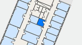 
							Planritning för Växthuset Jägershillgatan, 1 privata rum, 6 m²