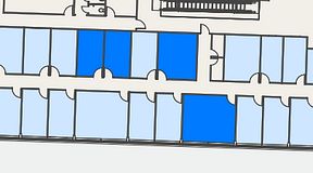 
							Planritning för Regus Mariestad, 4 privata rum, 71 m²