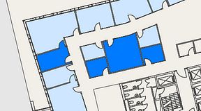 
							Planritning för Mindpark Mölndal, 4 privata rum, 52 m²