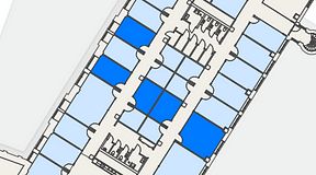 
							Planritning för Convendum Sundbyberg, 5 privata rum, 78 m²