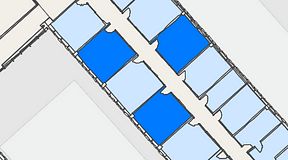 
							Planritning för Regus Svetsarvägen 15, 3 privata rum, 65 m²