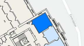 
							Planritning för No18 Centralen, 1 privata rum, 30 m²