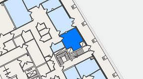 
							Planritning för Mindpark Hyllie Skrivaregatan, 1 privata rum, 19 m²