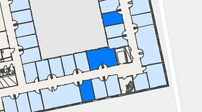 
							Planritning för Regus Gustav III:s Boulevard 34, 3 privata rum, 45 m²