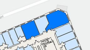 
							Planritning för Genetor Elverket, 2 privata rum, 58 m²