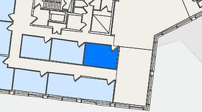 
							Planritning för United Spaces Elektrogatan 10, 1 privata rum, 18 m²